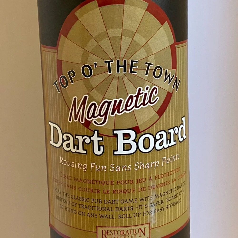 Restoration Hardware Magnetic Dart Board